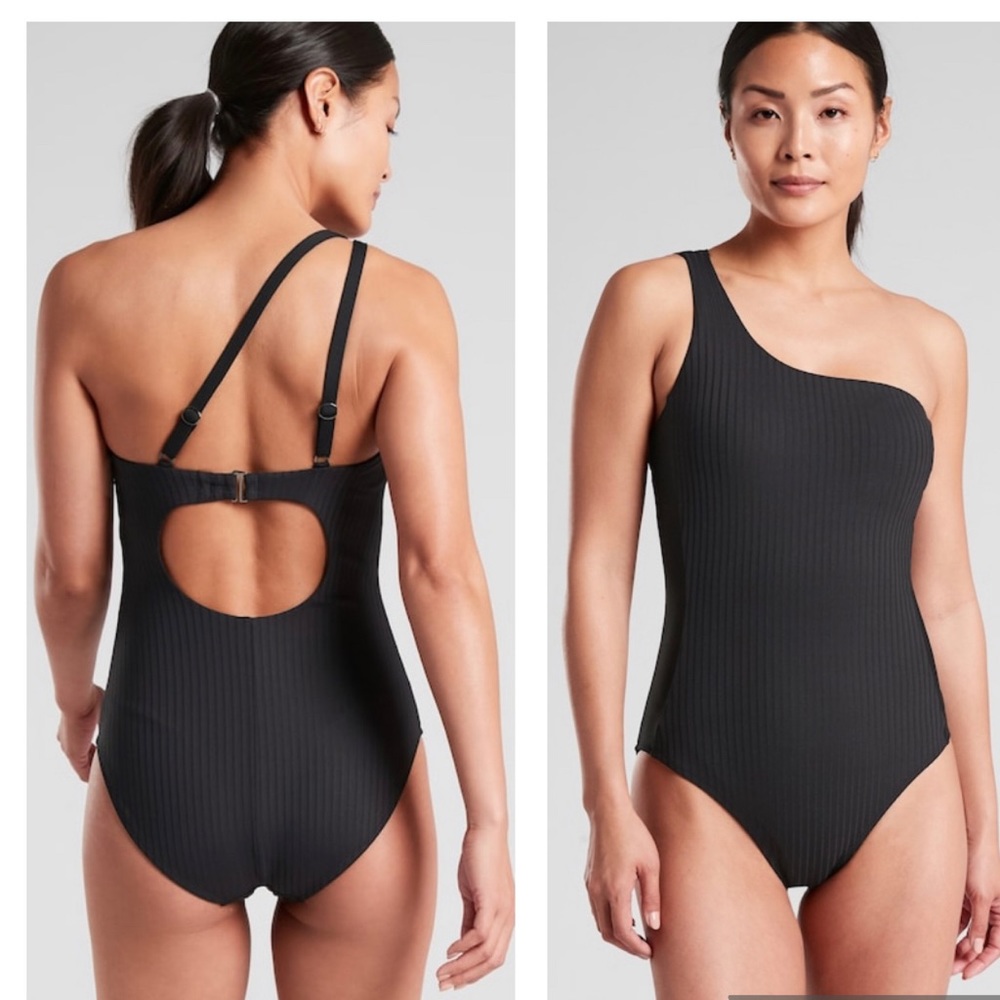 NWT ATHLETA RIB ASYM ONE PIECE